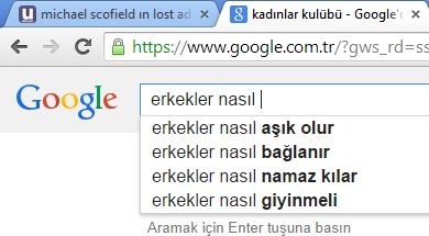 yurdum kadınları ve erkekleri google farkıyla