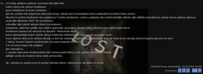neden müslümanlar gelişemez