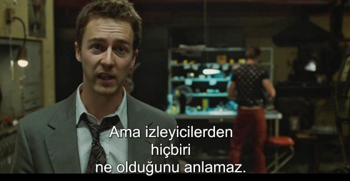 fight club da bulunan sübliminal mesajlar