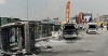 gezide tahrip edilen sivil araçlar / #559736