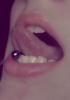 dil piercingi