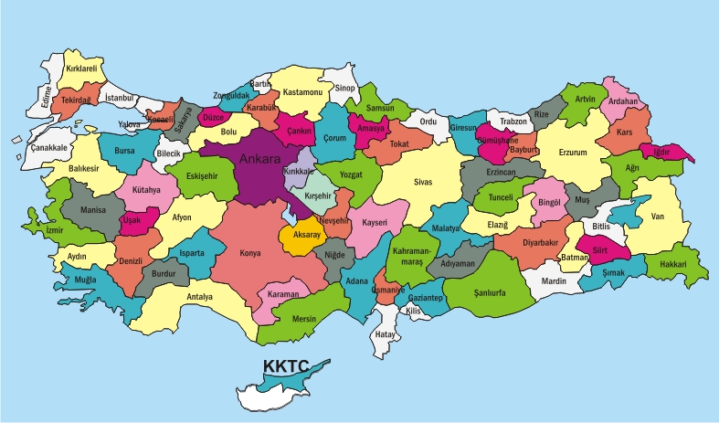 Turkiye Haritasi Avrupa Haritasi Kadikoy Sehir Plani Mantar