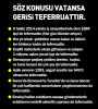 söz konusu vatansa gerisi teferruattır / #831196