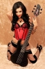 bas gitar çalan file çoraplı mini etekli hatun / #997073