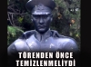mustafa kemal heykellerinin temizlenmesi / #552193