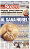 sözcü gazetesinin tayyip erdoğan a verdiği nobel