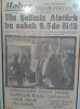 atatürk ün öldüğü gün ulusal basın manşetleri / #959495