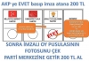 akp ye oy ver imzanı at esma yaz 200 lirayı kap / #602347