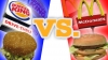 mc donalds vs burger king