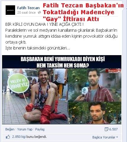 bb nin tokatladığı adamı ibneymiş gibi gösterdiler