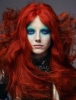 kızıl saçlı kadın