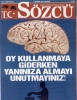 1 kasım 2015 sözcü gazetesi manşeti / #879854