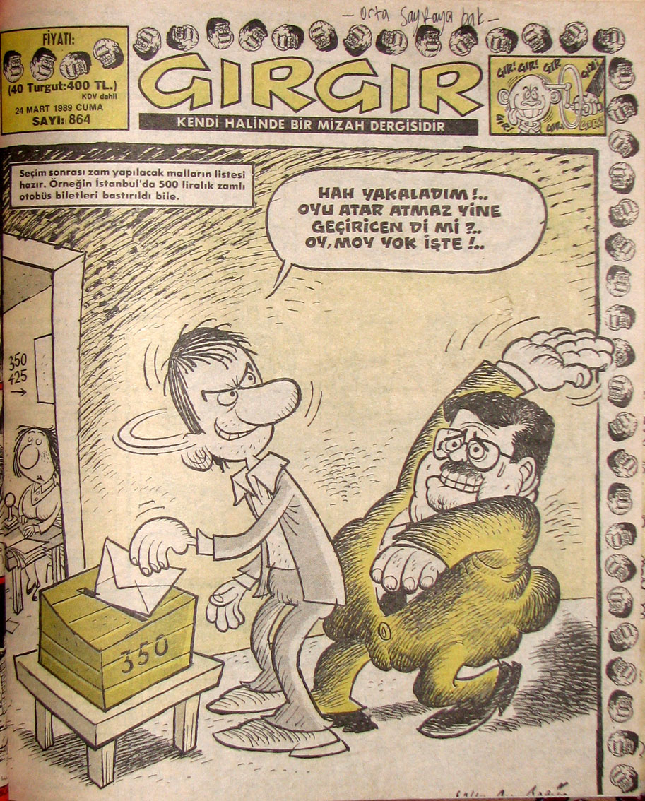 eski gırgır dergisi karikatürleri 