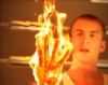 human torch a ateşiniz var mı diyen kız / #551580