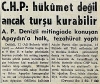 chp hükümet değil ancak turşu kurabilir / #754908
