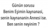 dünyada kimsenin çözemediği kaynanalı soru / #676461